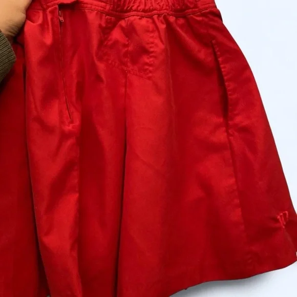 Elegant Red Women's Skirt - Picture 3 of 5
